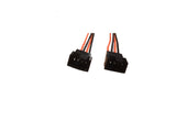 4 Pin Fan Power 1 to 2 Splitter 22 AWG 12 Inch 2 Pack