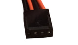 4 Pin Fan Power 1 to 2 Splitter 22 AWG 12 Inch 2 Pack